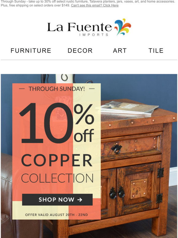 La Fuente Imports: These sales are too hot to handle! | Milled