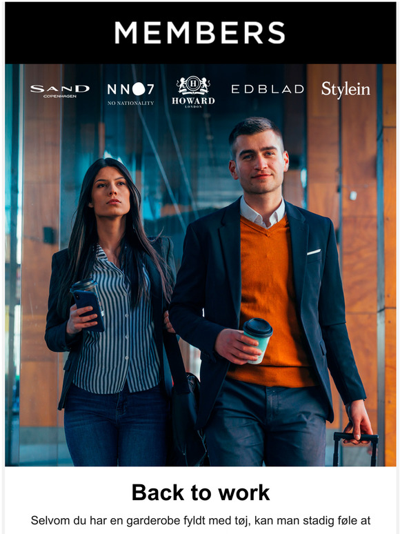 Et perfekt "back to work" look  Skjorter, bukser og tidlse detaljer