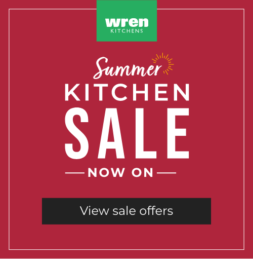 Wren Kitchens - The Wren Kitchens Summer Sale is now on! Get your dream  kitchen half price with an EXTRA 25% off when you buy five or more units.  We're also offering