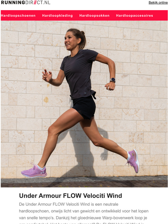 Maak kennis met de nieuwe schoenencollectie van Under Armour