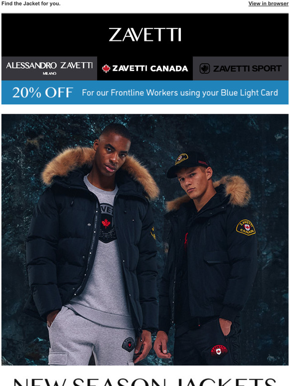 zavetti sport jacket