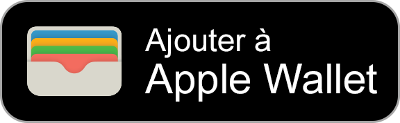 Ajouter à APPLE WALLET