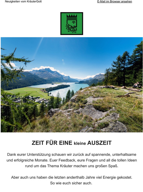 Ab in die Berge - Wir machen (bald) Urlaub