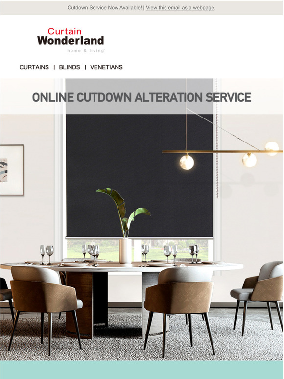 Curtain Wonderland Curtains & Blinds Alterations is NOW AVAILABLE Milled