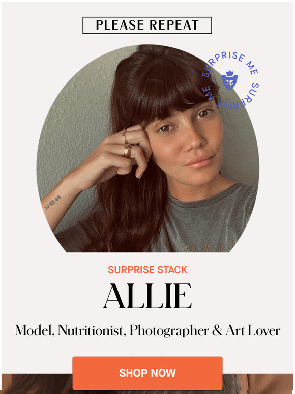 Surprise Stack: Allie Williams