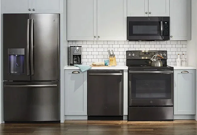 Labor Day Appliance Sale - GE Profile Black Stainless Steel