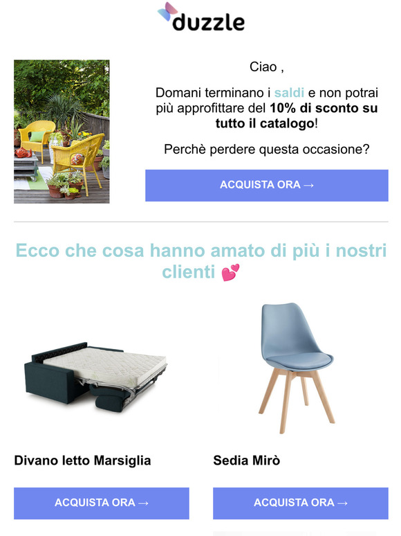  Ultimo giorno di saldi!