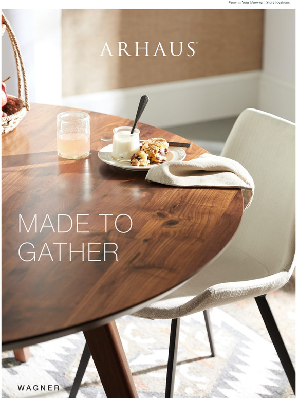 Arhaus Round Dining Tables in Every Style Milled