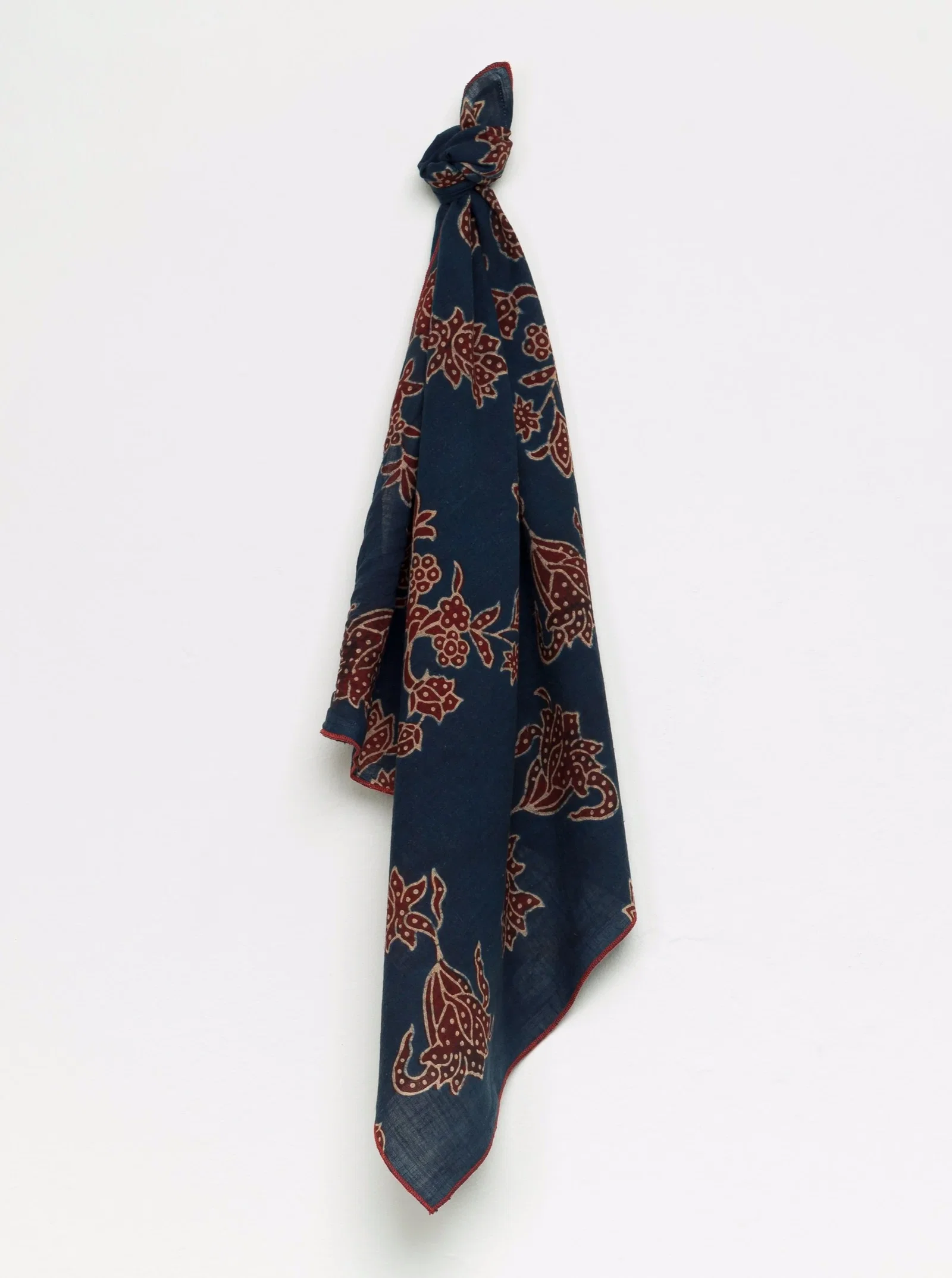 Image of Cotton Bandana in Dk Indigo