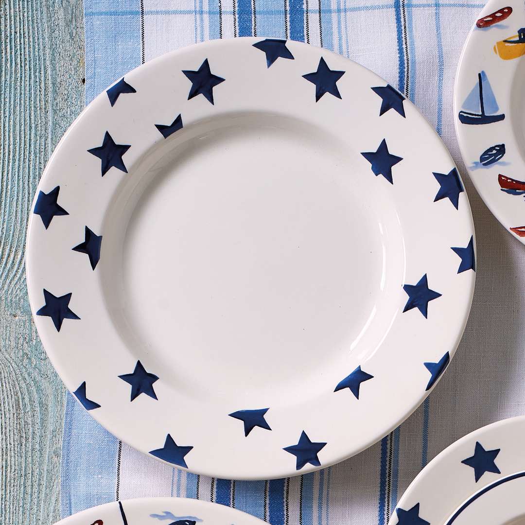 Blue Star 10 1/2" Plate
