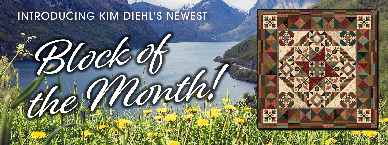 KeepsakeQuilting Preorder your Riverside Knoll Block of the Month