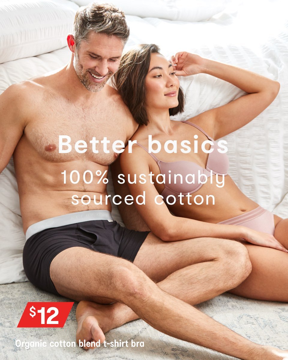 Kmart Australia: Choose 100% sustainably sourced cotton