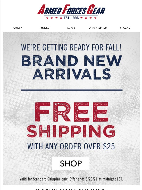 Shipping Is On Us!