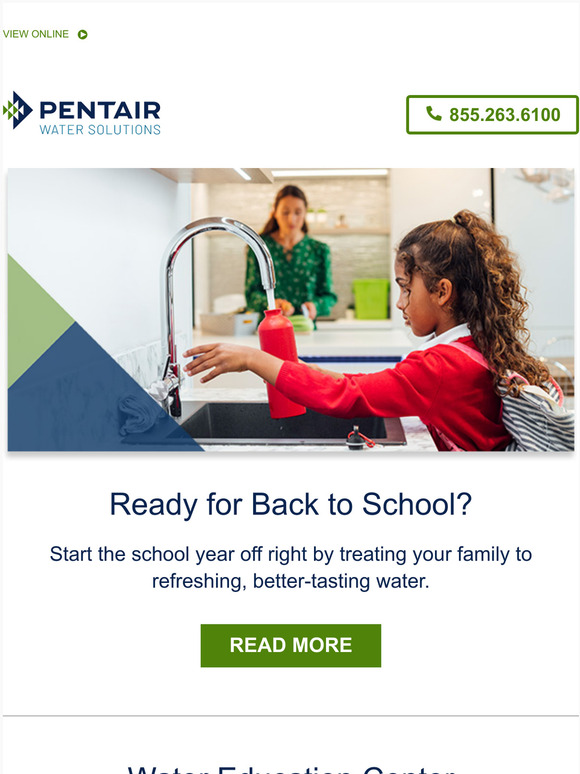 Back to School with Better-Tasting Water