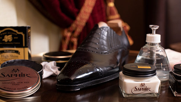 saphir shoeshine starter kit