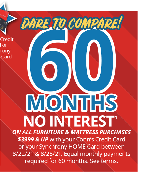 Conns Our new ad 4 days ONLY! Milled