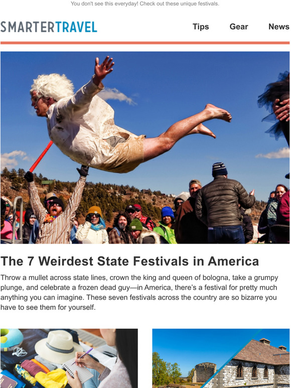 SmarterTravel The 7 Weirdest State Festivals in America Milled