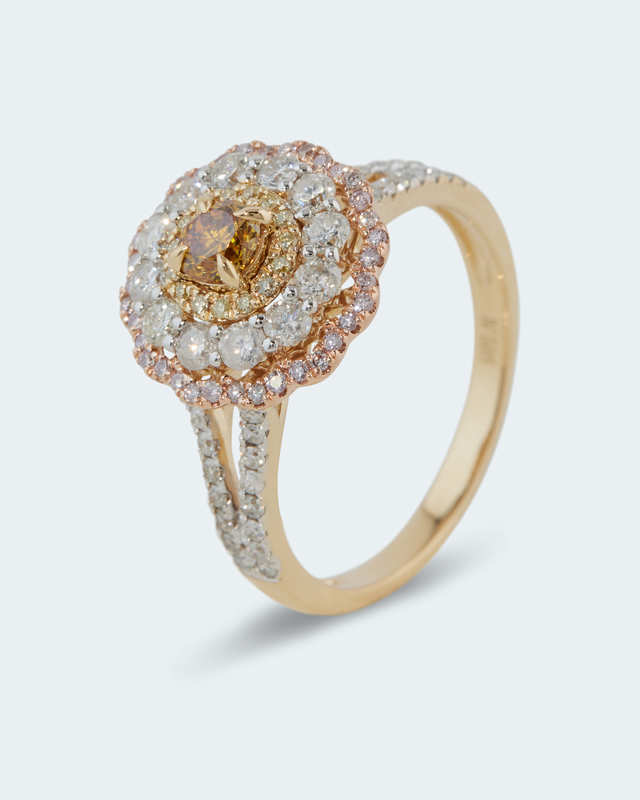Brillantring mit 0,17 ct