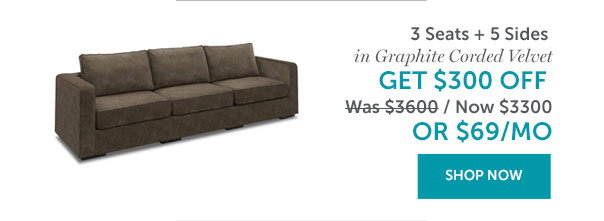 3 Seats + 5 Sides | $69 Per Month | SHOP NOW >>