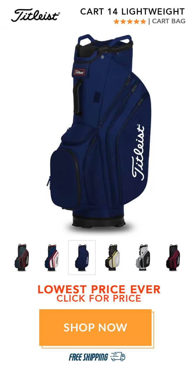 Top Selling Golf Bags from Titleist, TaylorMade