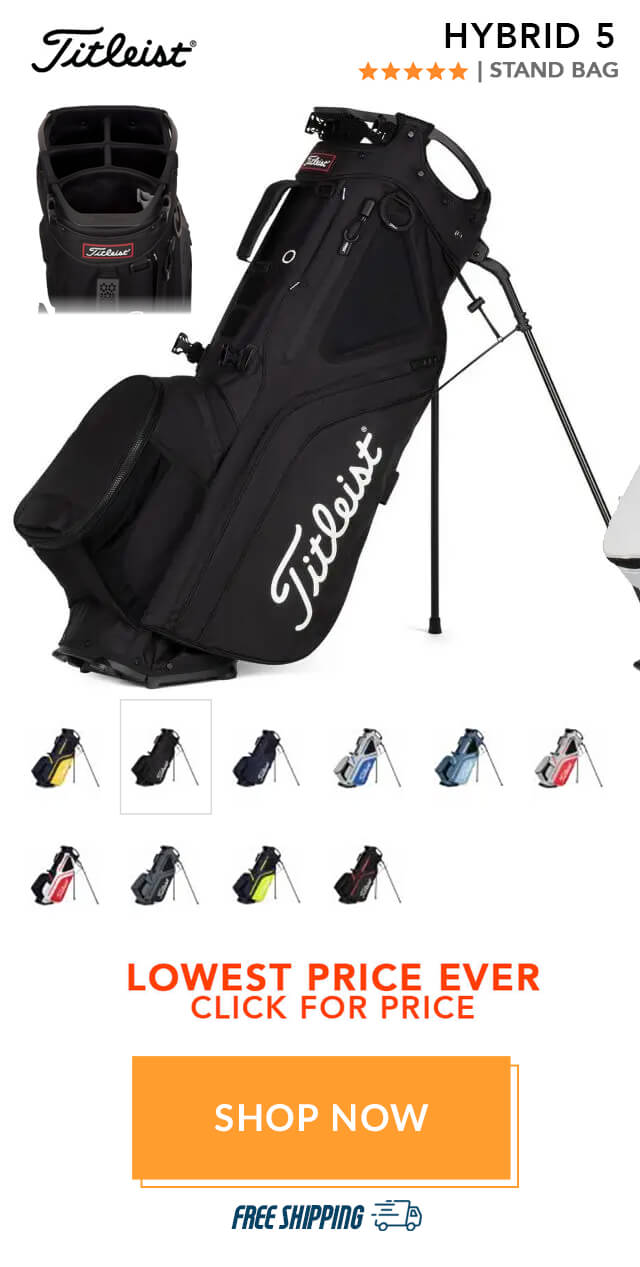 Top Selling Golf Bags from Titleist, TaylorMade