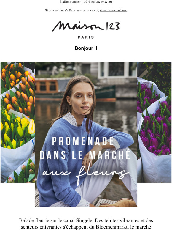 Flnez au march des fleurs