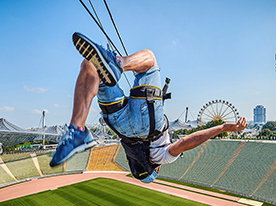 Erlebnistag Frühstück und Flying Fox für 2 