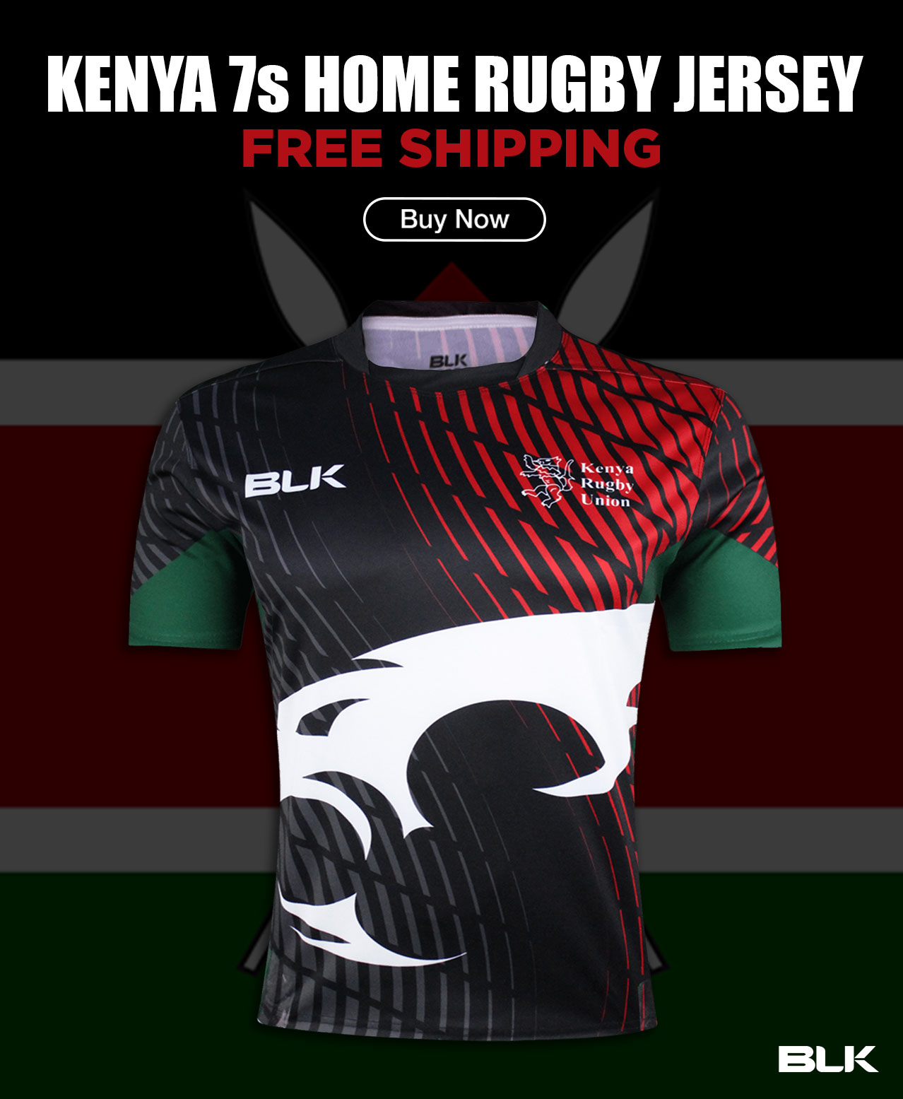 kenya rugby sevens shirt