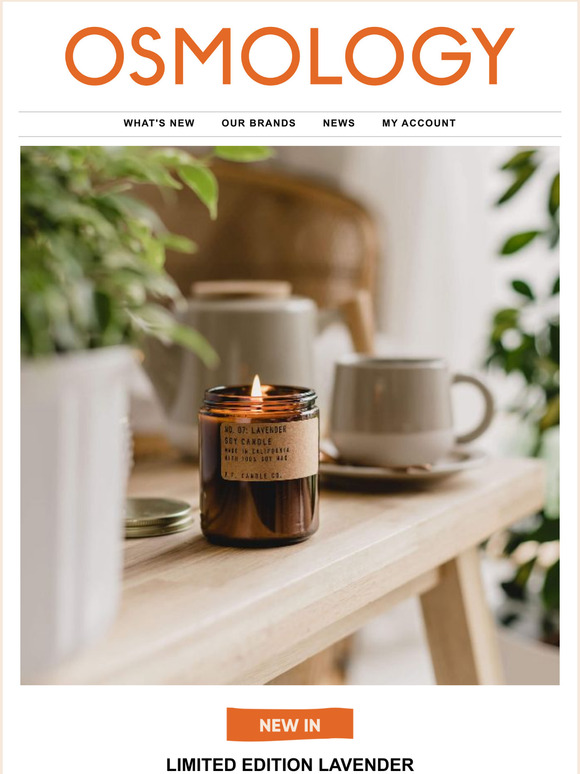 NEW - Lavender Candle by P.F. Candle Co.