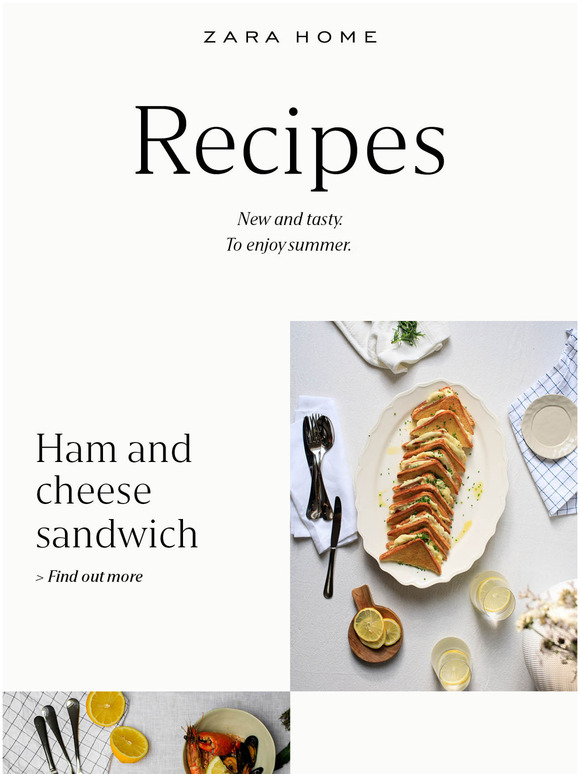Zara Home: Recipes | To enjoy summer | Milled