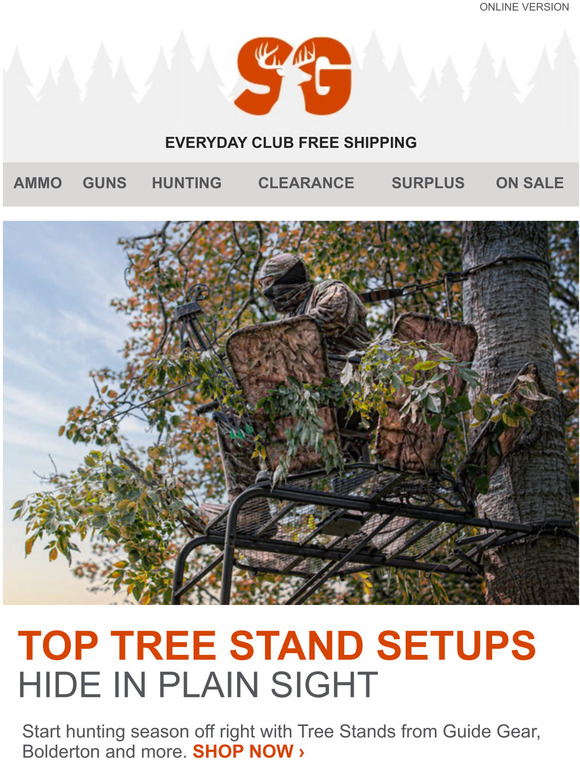 The Sportsman's Guide Top Tree Stand Setups Milled