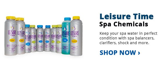 Shop Leisure Time Spa Chemicals!