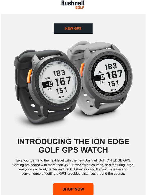 New! ION EDGE Golf GPS