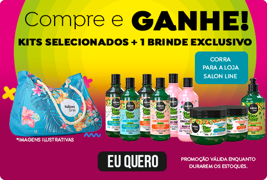 SalonLine BR: Vai ter brinde SIM! Compre e ganhe. VEM!