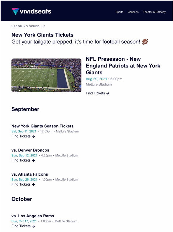 new york giants tickets vivid seats