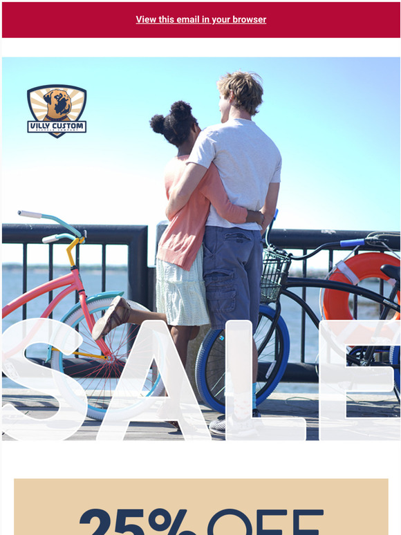 So Long Summer Cruise our 25% Off SALE!