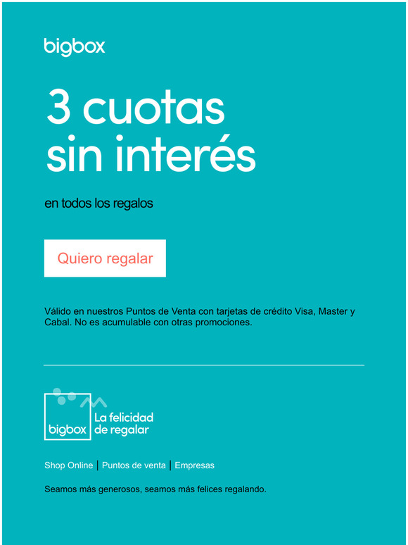Te esperamos en nuestros Puntos de Venta con promociones exclusivas!