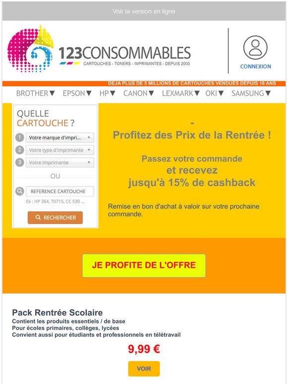 123 Consommables: -Prparez la Rentre Petits Prix sur 123Consommables.com | Milled