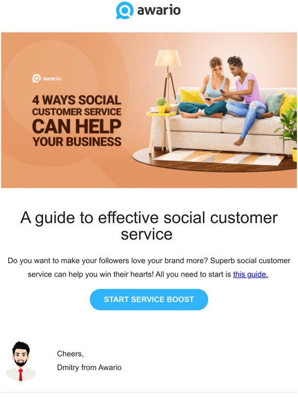 Awario 4 ways to deliver the best customer service ever Milled