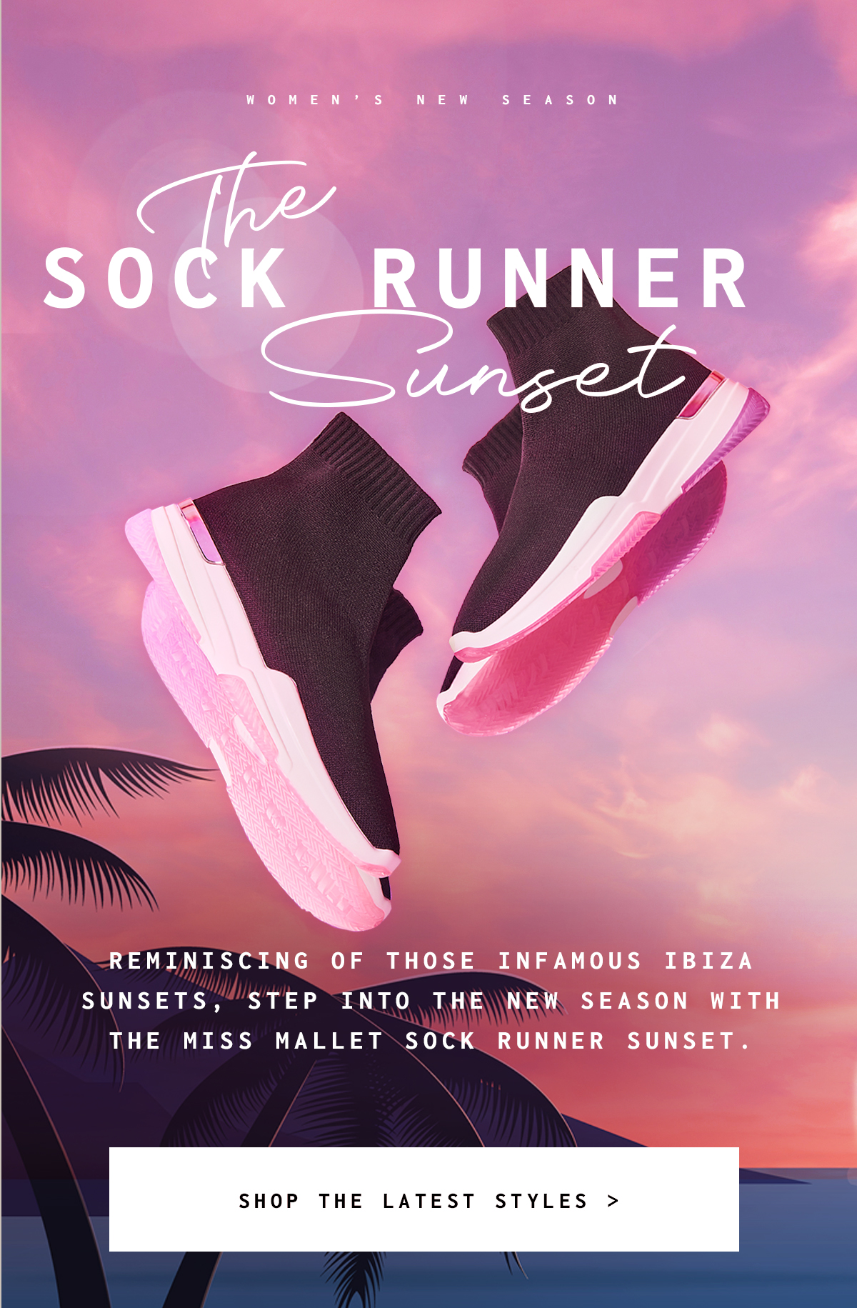 miss mallet sock runner