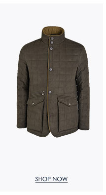 Glenveigh Quilted Jacket in Olive