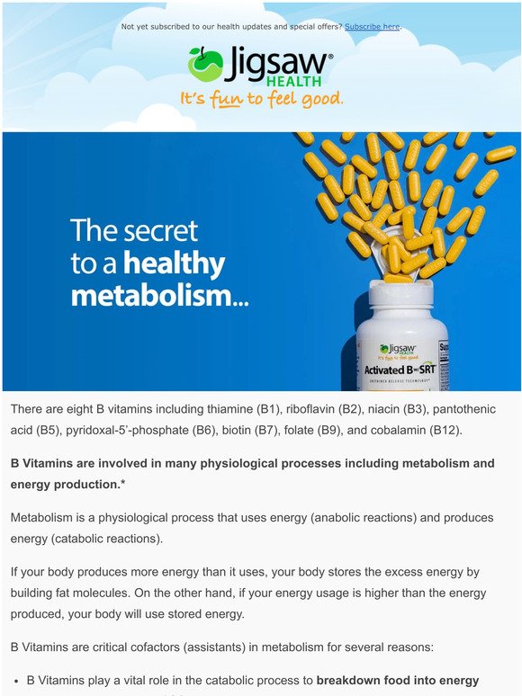 Do you have a sluggish metabolism? You might be missing this critical nutrient...