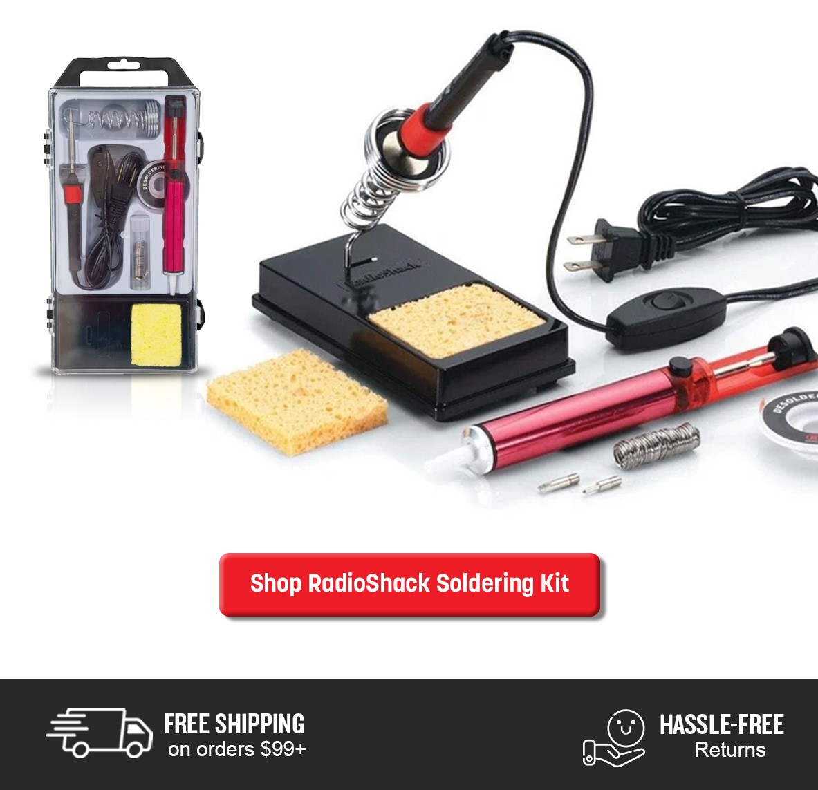RadioShack Soldering Is Easy! No Superpowers Required Milled
