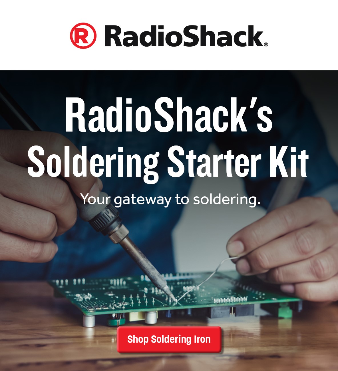 RadioShack Soldering Is Easy! No Superpowers Required Milled