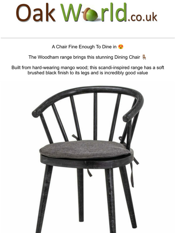 Chairs Fine Enough To Dine in