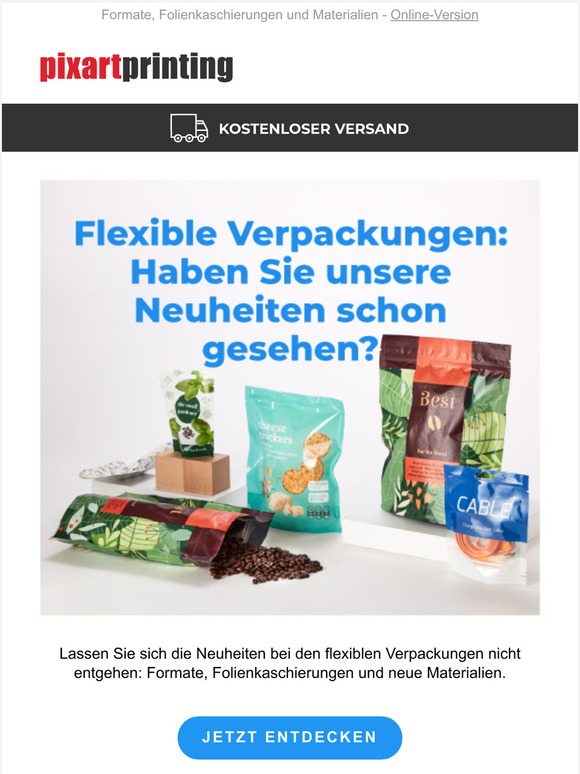 Viele Neuheiten bei den flexiblen Verpackungen  das drfen Sie nicht verpassen!