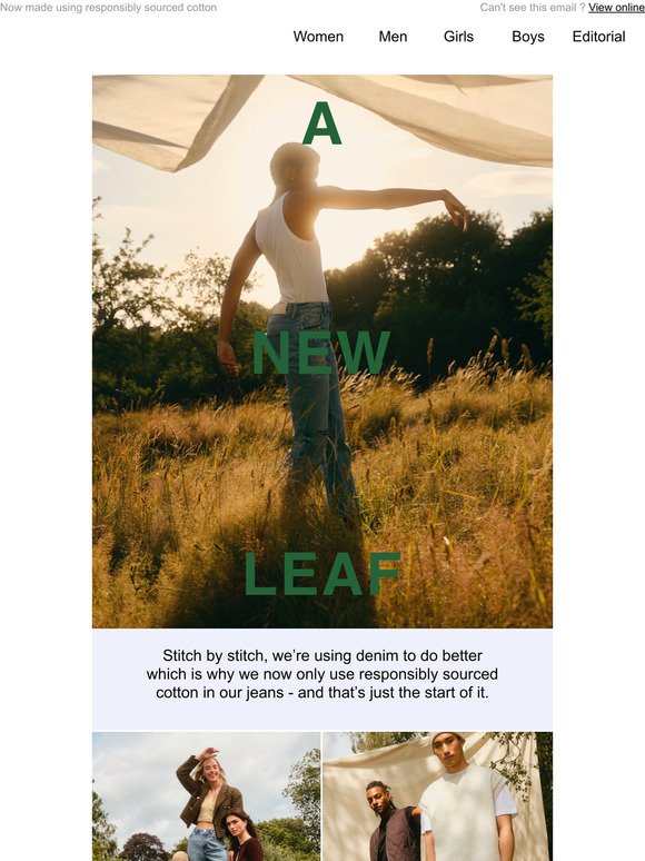 The jeans you love, but greener