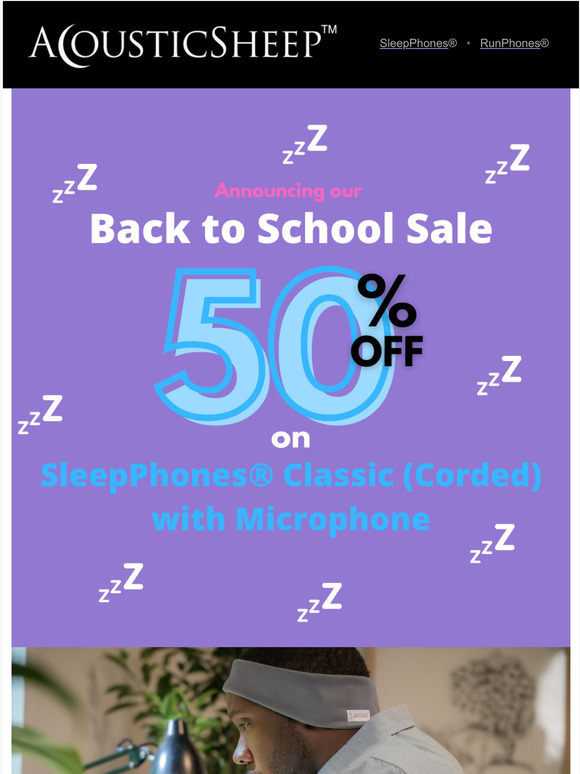 Back to School 50% Off Sale