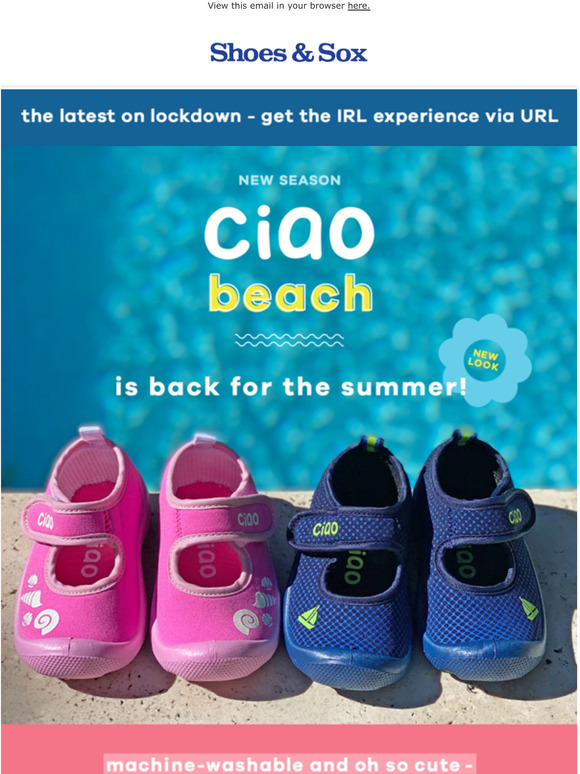 Ciao hot sale beach shoes