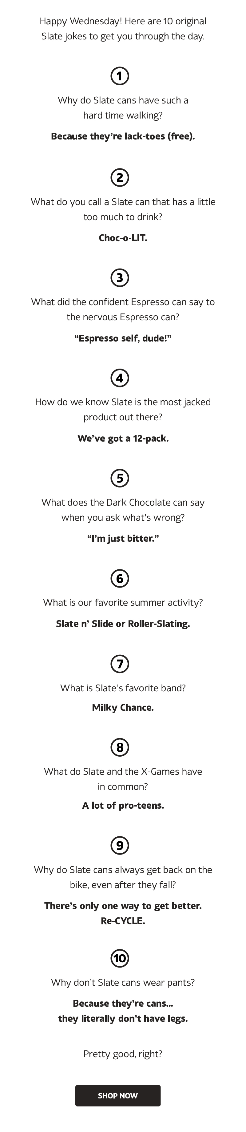 Slate Milk: 10 Hilarious Chocolate Milk Jokes | Milled